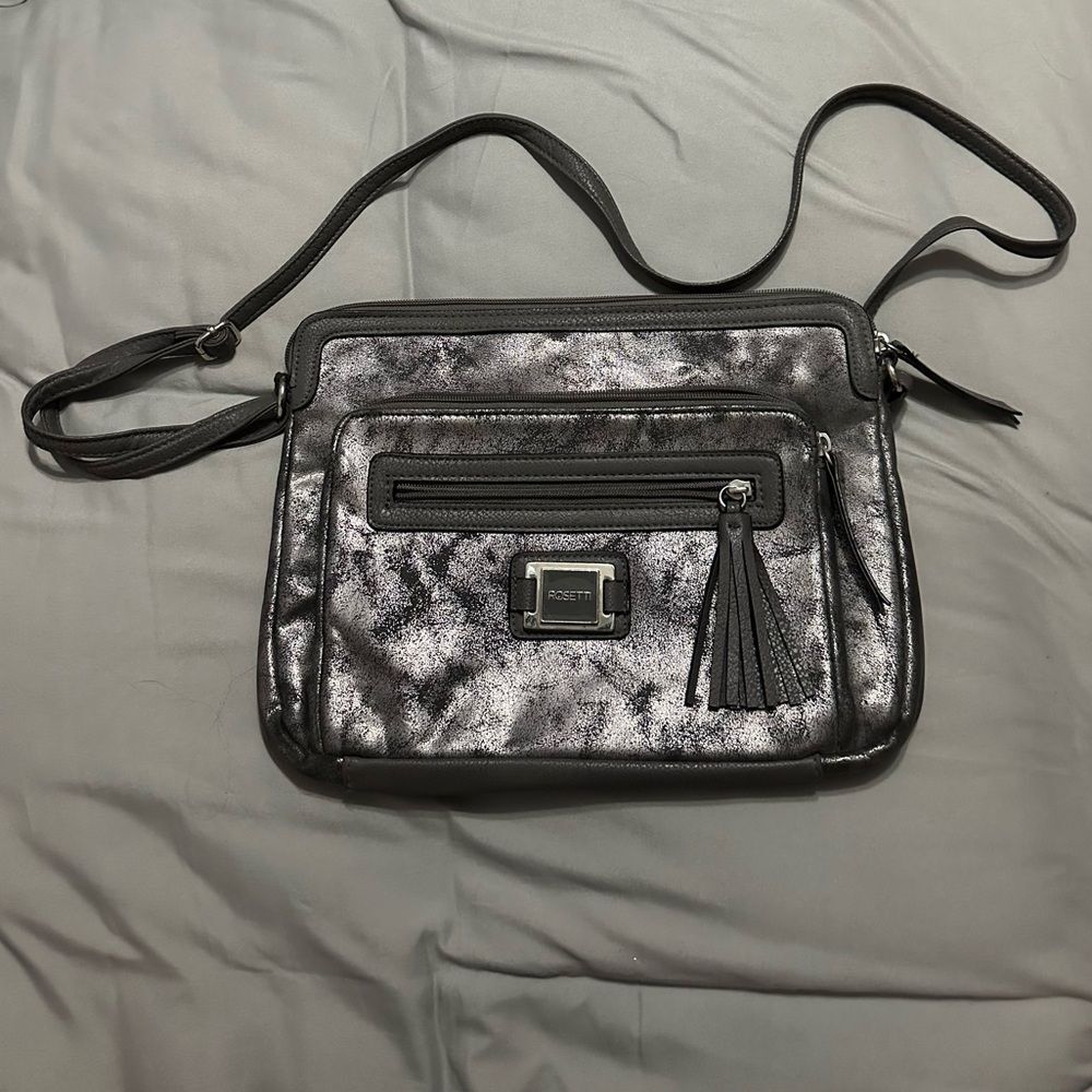 ROSETTI Handbag Grey with Tassles